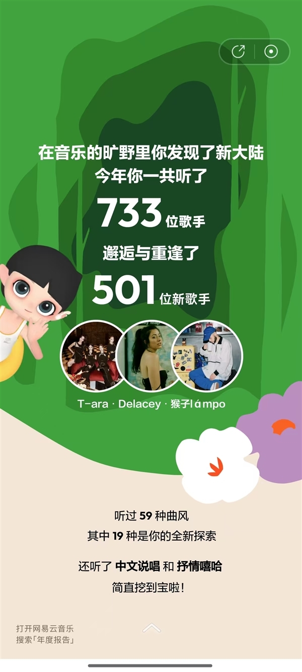 2024网易云音乐年度听歌报告正式发布:来看你一年听了多少歌