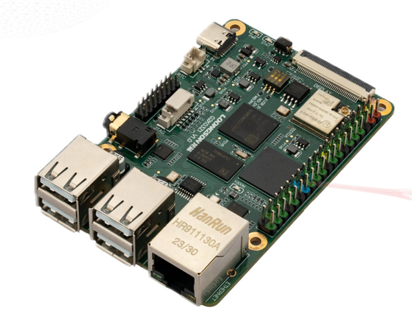 龙芯2K0300蜂鸟开发系统正式发布:巴掌大小 无限可能