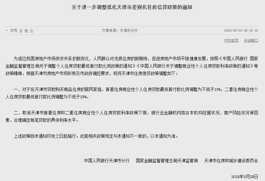 着手：中国东谈主民银行天津分行网站