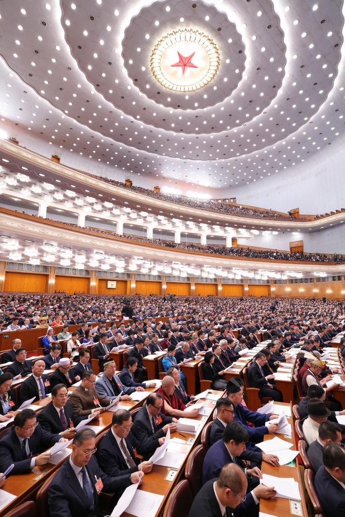 北京人民大会堂开幕图片