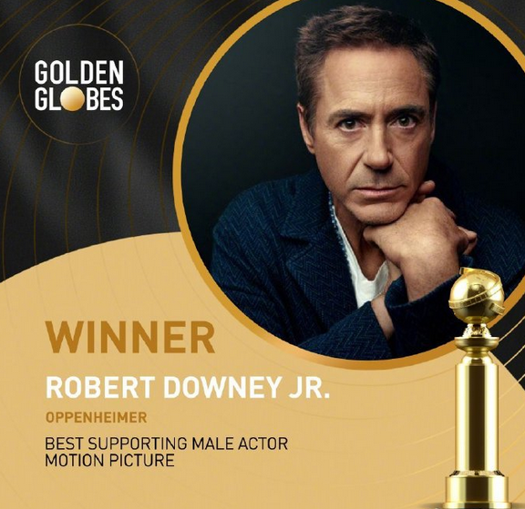 第81届金球奖公布:电影《奥本海默》包揽多项大奖