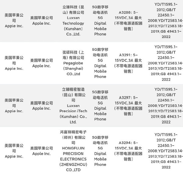 iPhone 16系列国行版入网