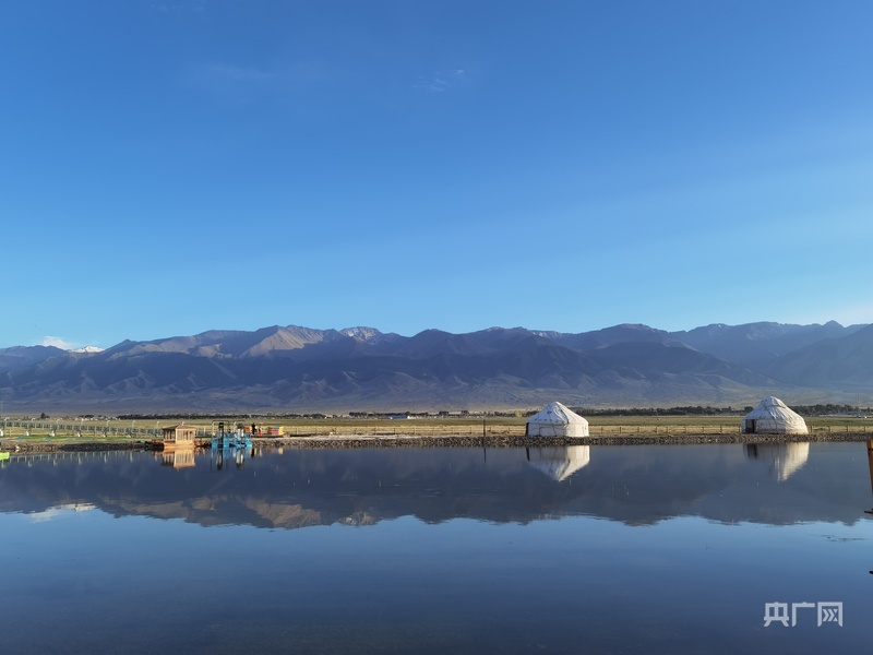 高家湖湿地风景如画（央广网记者夏莎 摄）