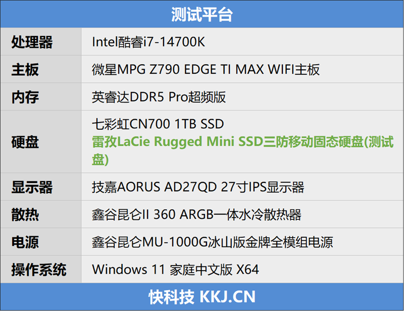 三防实力在线！雷孜LaCie Rugged Mini SSD评测：真的是你的数据守护神