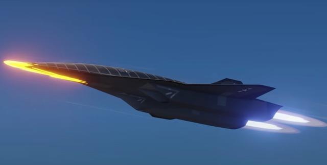 （SR-72高超音速飞机想象图）