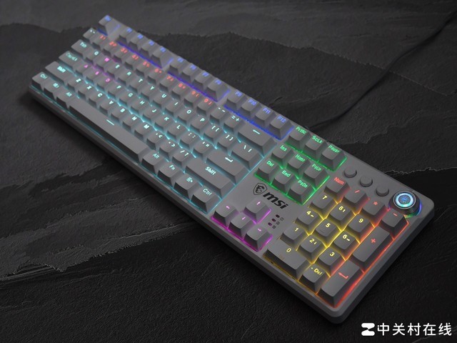 微星GK50Z V2键盘评测 百元多功能新品