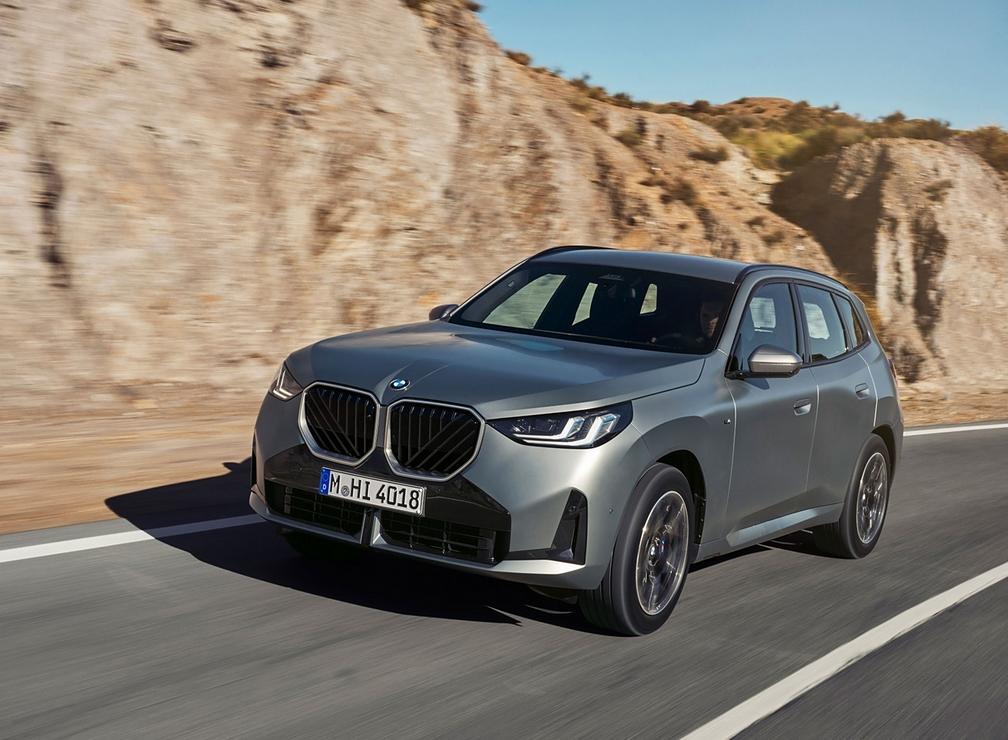 好像比官图好看点?全新宝马X3实拍照 鼻孔越来越大