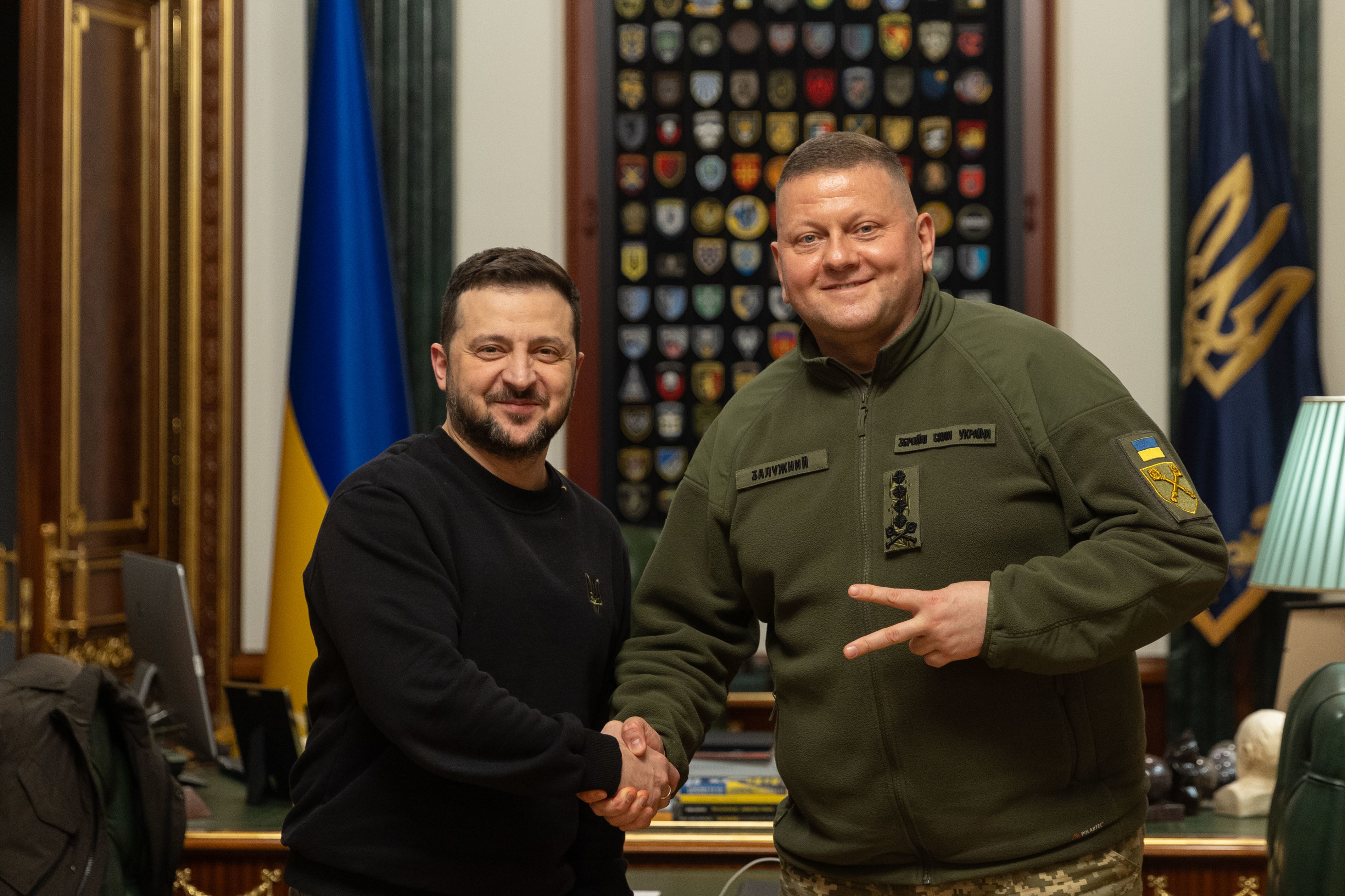 2月8日，泽连斯基与前乌克兰武装部队总司令扎卢日内会面，随即宣布后者解职