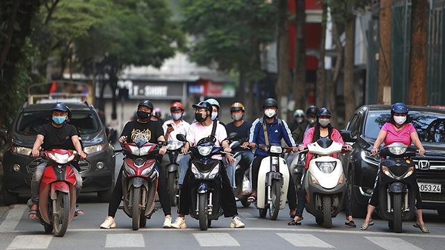 疫情时期的越南首都河内。
