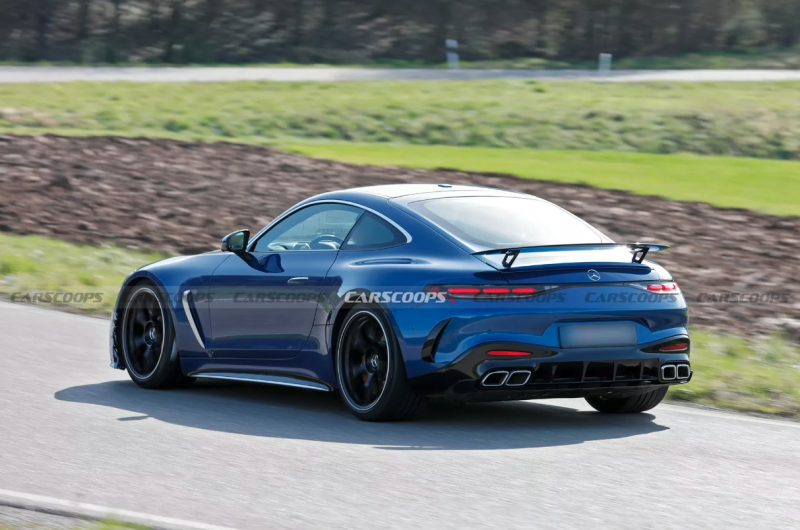 全新amggt新车型谍照曝光非混动超600马力或采用后轮驱动