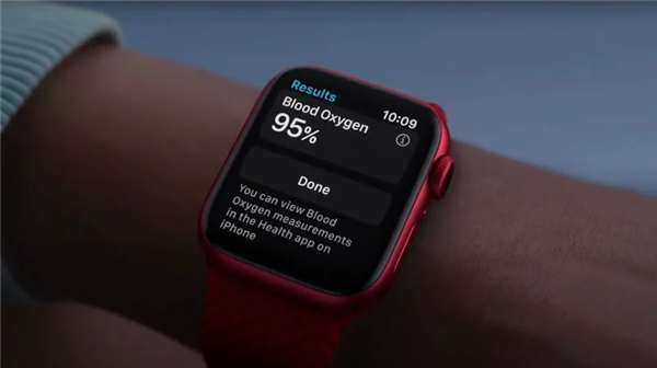 苹因民网更新：Apple Watch血氧检测罪能高线