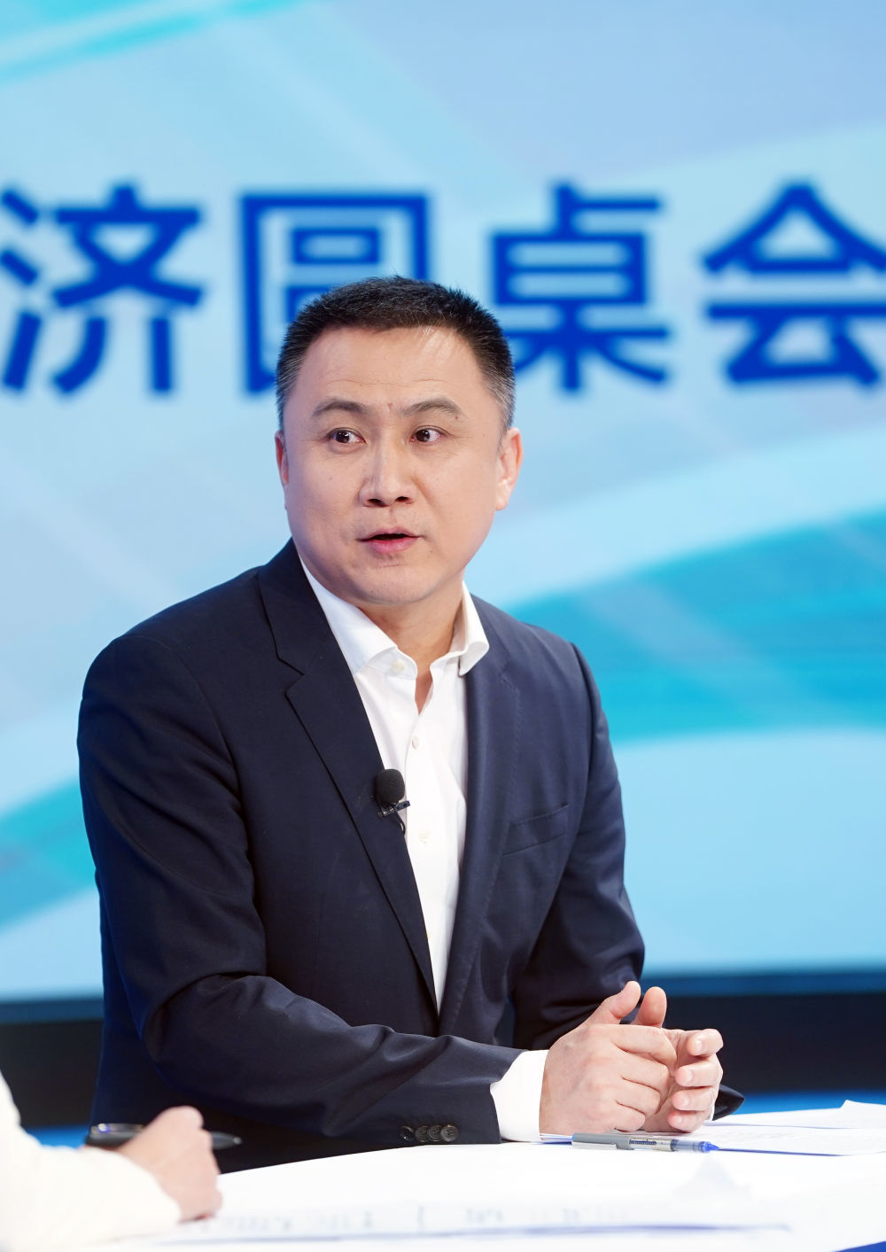 这是商务部外国投资管理司司长朱冰。新华社记者 陈晔华 摄