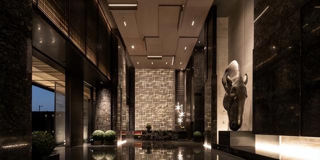 注:武汉101项目大堂实景图