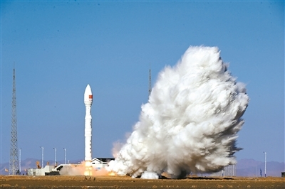 11月11日12时03分,力箭一号遥五运载火箭在东风商业航天创新试验区发射升空