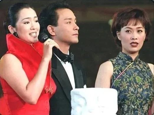 由左到右:巩俐、张国荣、那英
