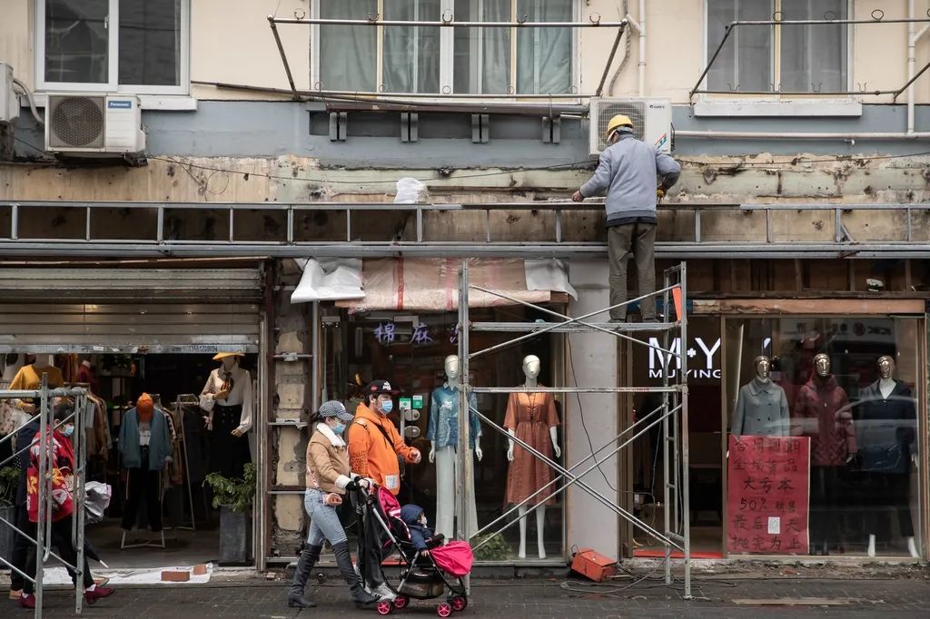 香港旺角区街景，来源：东方IC