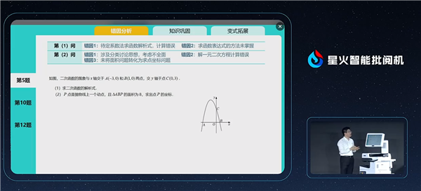 帮老师减负!科大讯飞发布星火智能批阅机:自动批改试卷 模拟真人笔迹