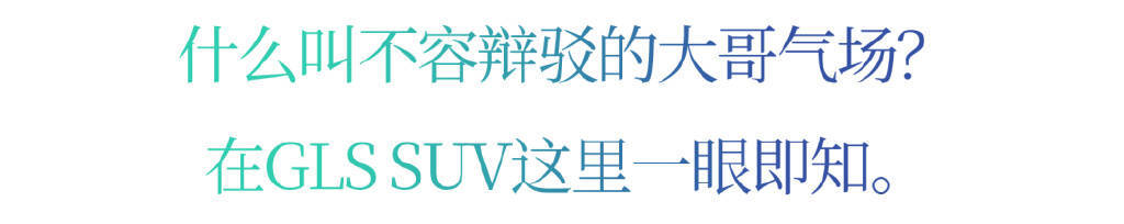 什么样的成王人有钱东谈主，会在2024年买一台疾驰GLS SUV？