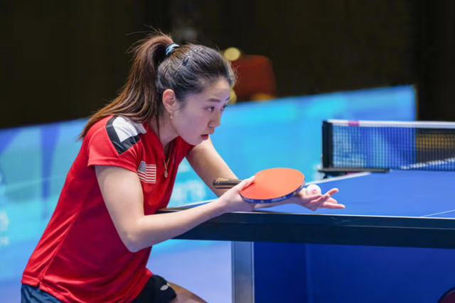 斯坦福大学洗衣房走出的华裔姑娘，美国首位获得巴黎奥运乒乓资格