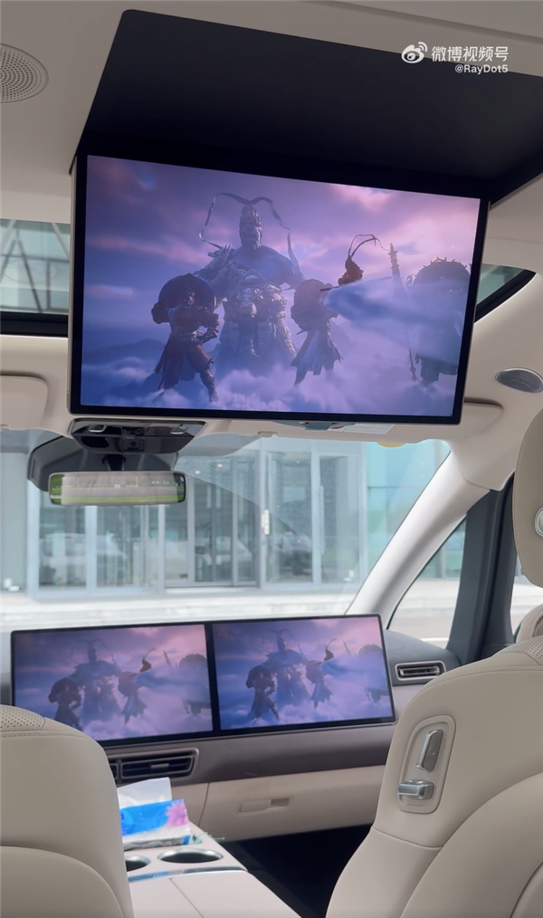 理想MEGA车内可玩《黑神话悟空》:音响效果相当震撼