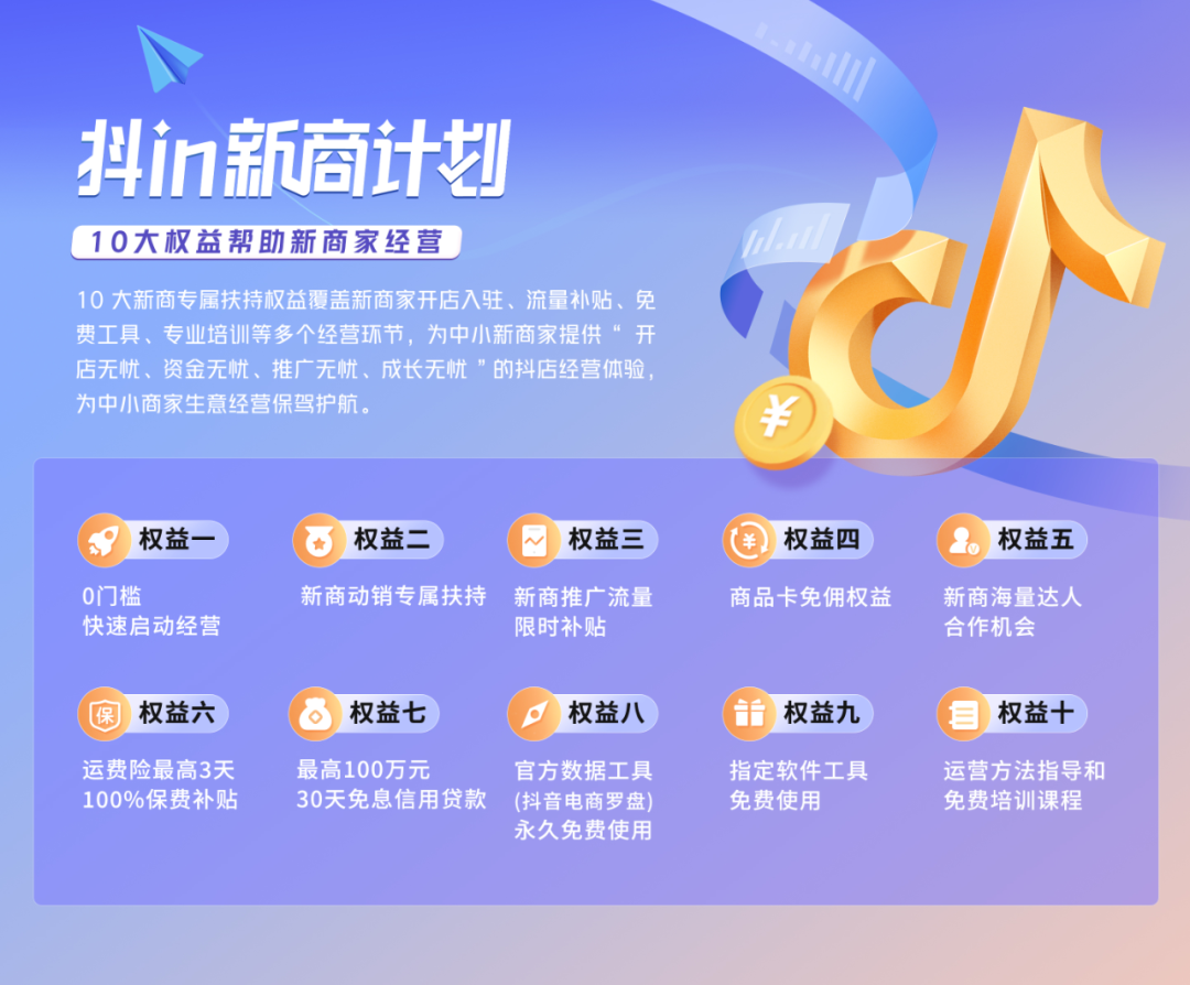 「抖in新商计划」权益升级!助力中小商家开启龙年好生意_凤凰网
