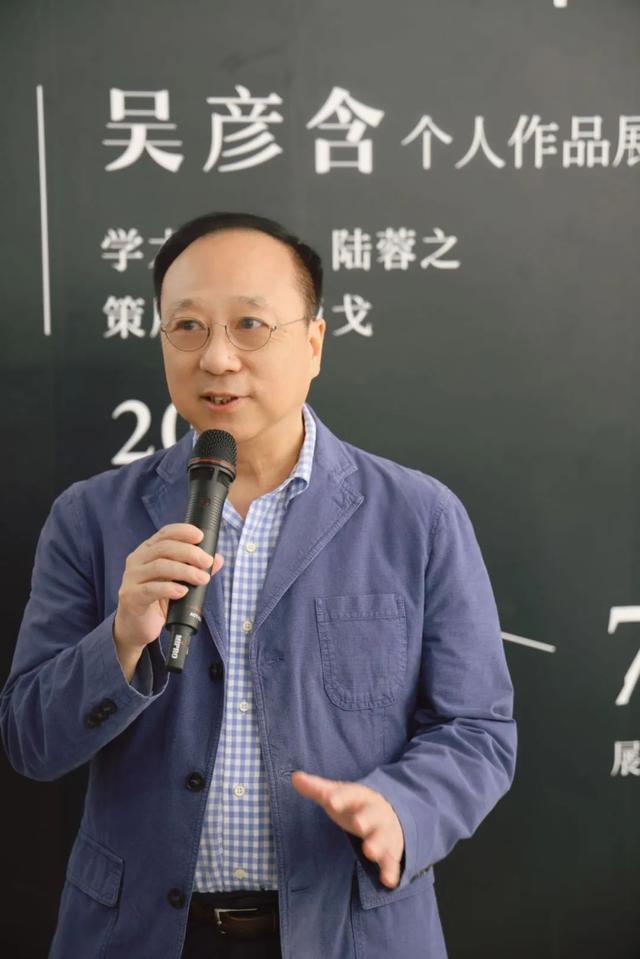 ▲ 东一美术馆馆长谢定伟