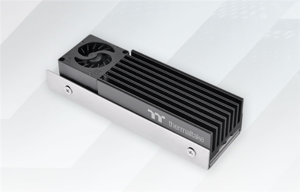 Thermaltake推出MS-1 M.2 SSD散热器：8000RPM微型风扇+铝制散热片
