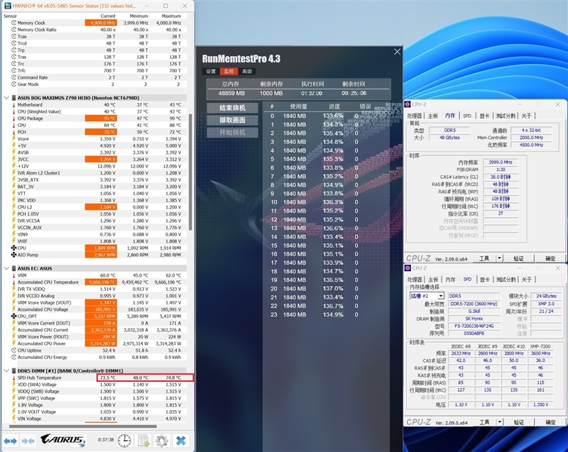 终于回来了！芝奇皇家戟DDR5-7200 24GB评测：高贵奢华 稳超8000MHz