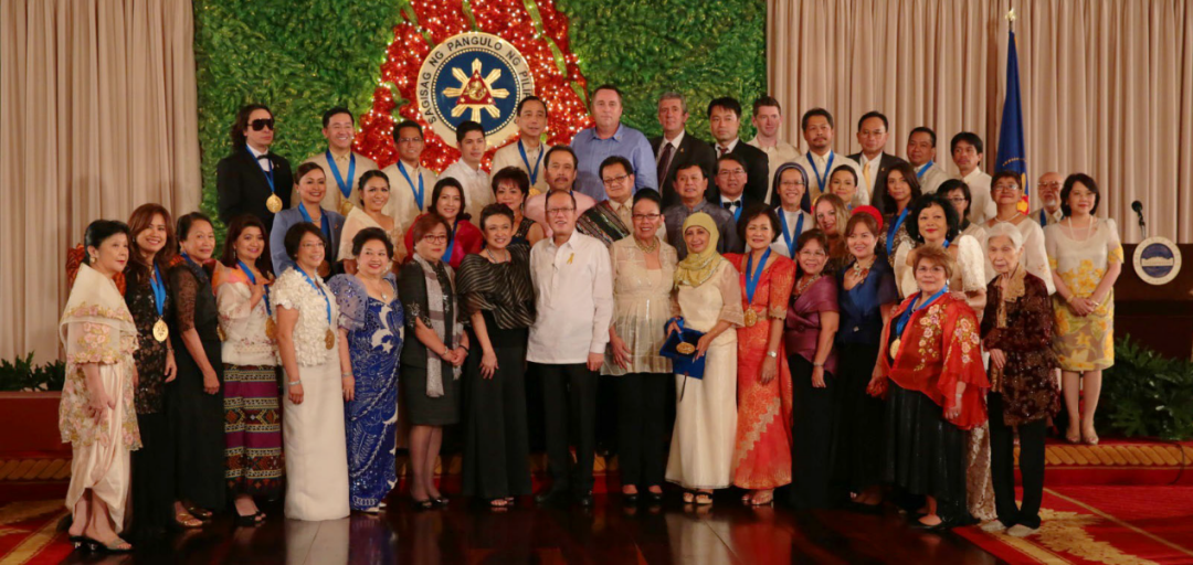 ▲菲律宾总统会见海外女性工作者