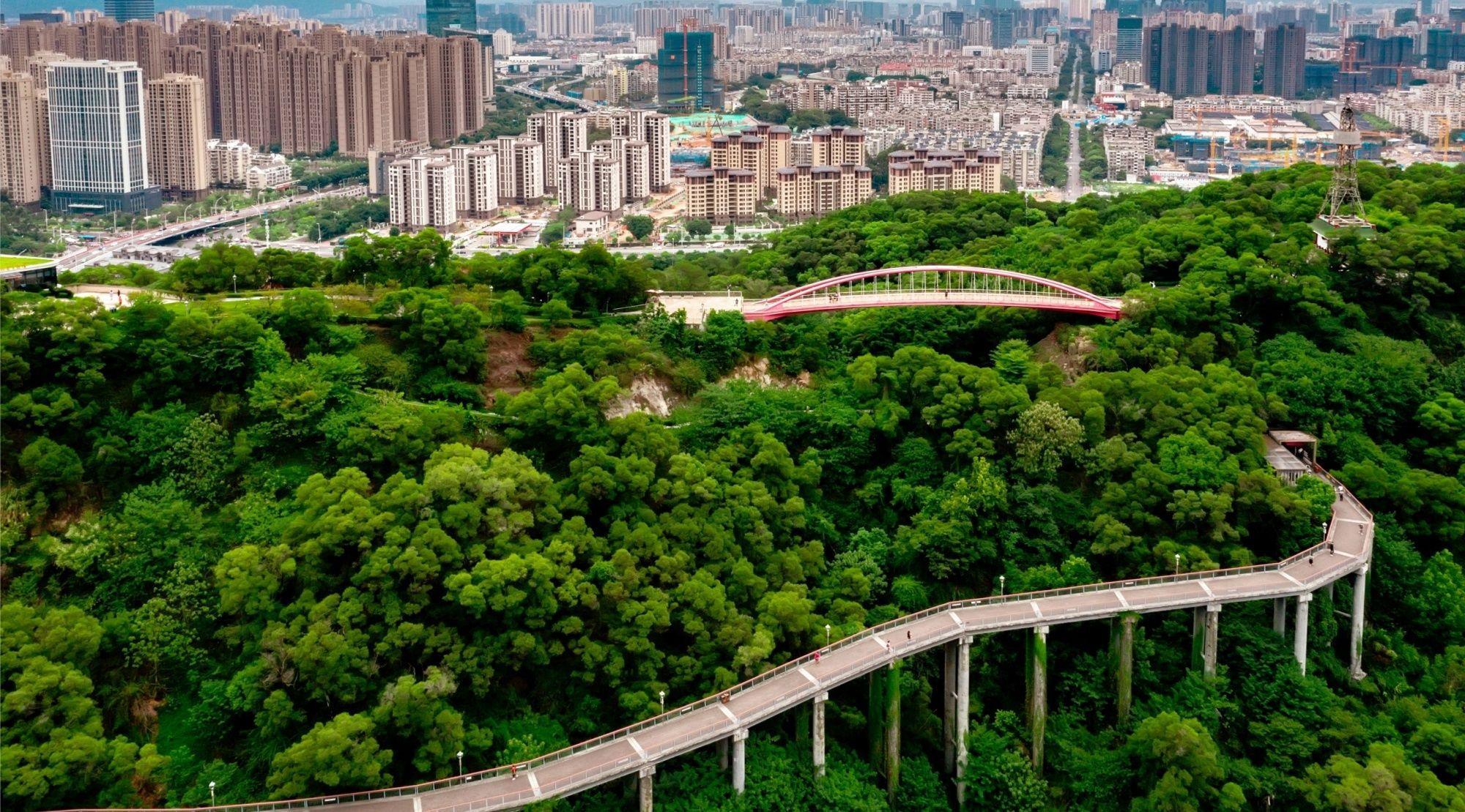 △福建福州城市一角