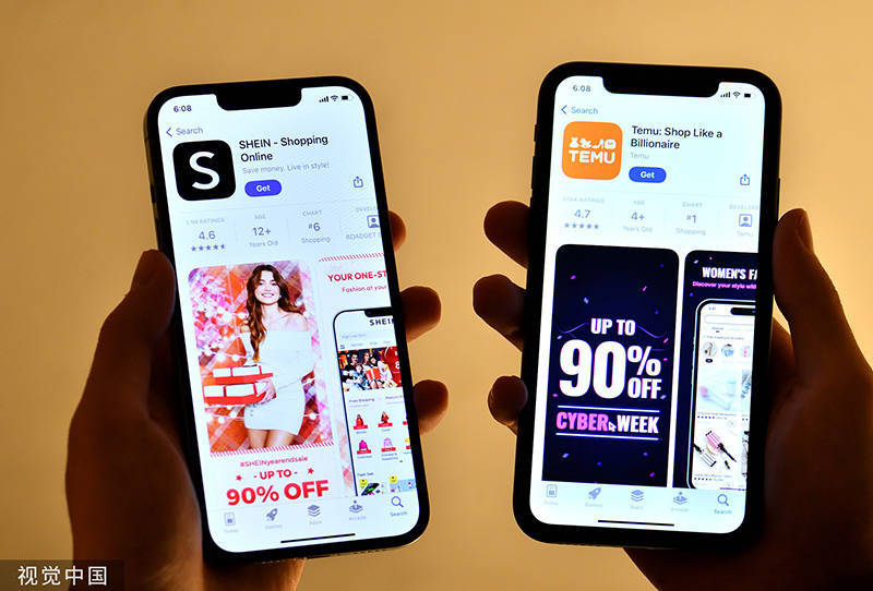 报告显示，Shein蝉联全球购物APP下载量冠军
