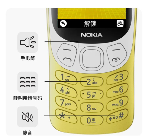 梦回1999!诺基亚3210 4G发布:349元 支持支付宝