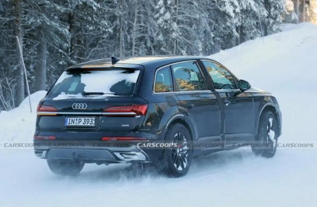 对标奔驰gls,奥迪q9开始路试,顶配采用兰博基尼同款发动机_凤凰网汽车