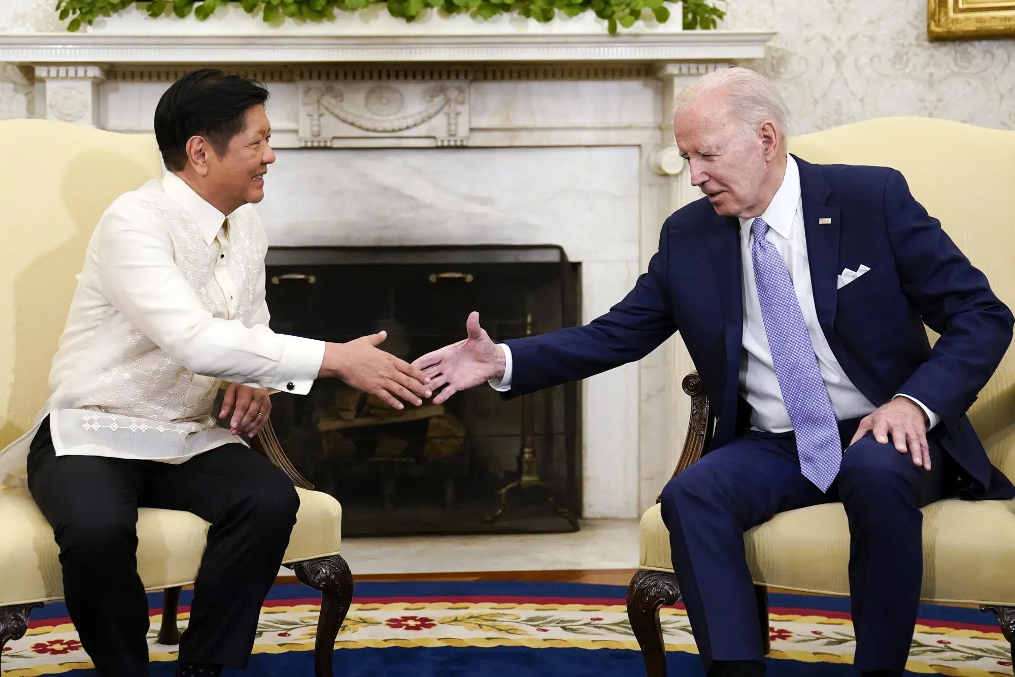2023年5月1日，美国总统拜登会见马科斯，这是菲律宾总统10年来首次造访白宫