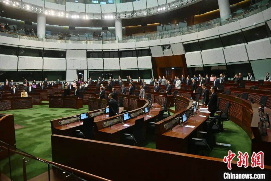 3月8日，《看重国度安全条例草案》提交香港特区立法会审议。中新社记者 李志华 摄