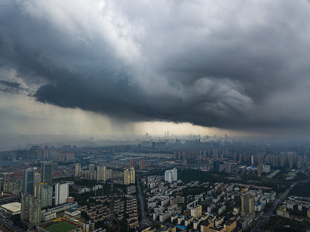 2024年6月23日，长沙县再迎新一轮强降雨。