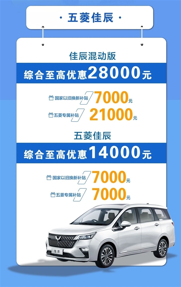 星光、缤果、MINIEV均在内!五菱推出以旧换新补贴:最高4.4万