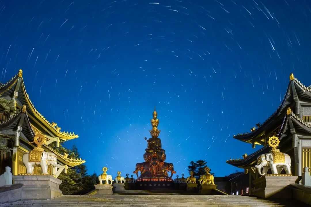 厦门云游寺院摄影展 | 峨眉山金顶四季,22张美图直通仙境
