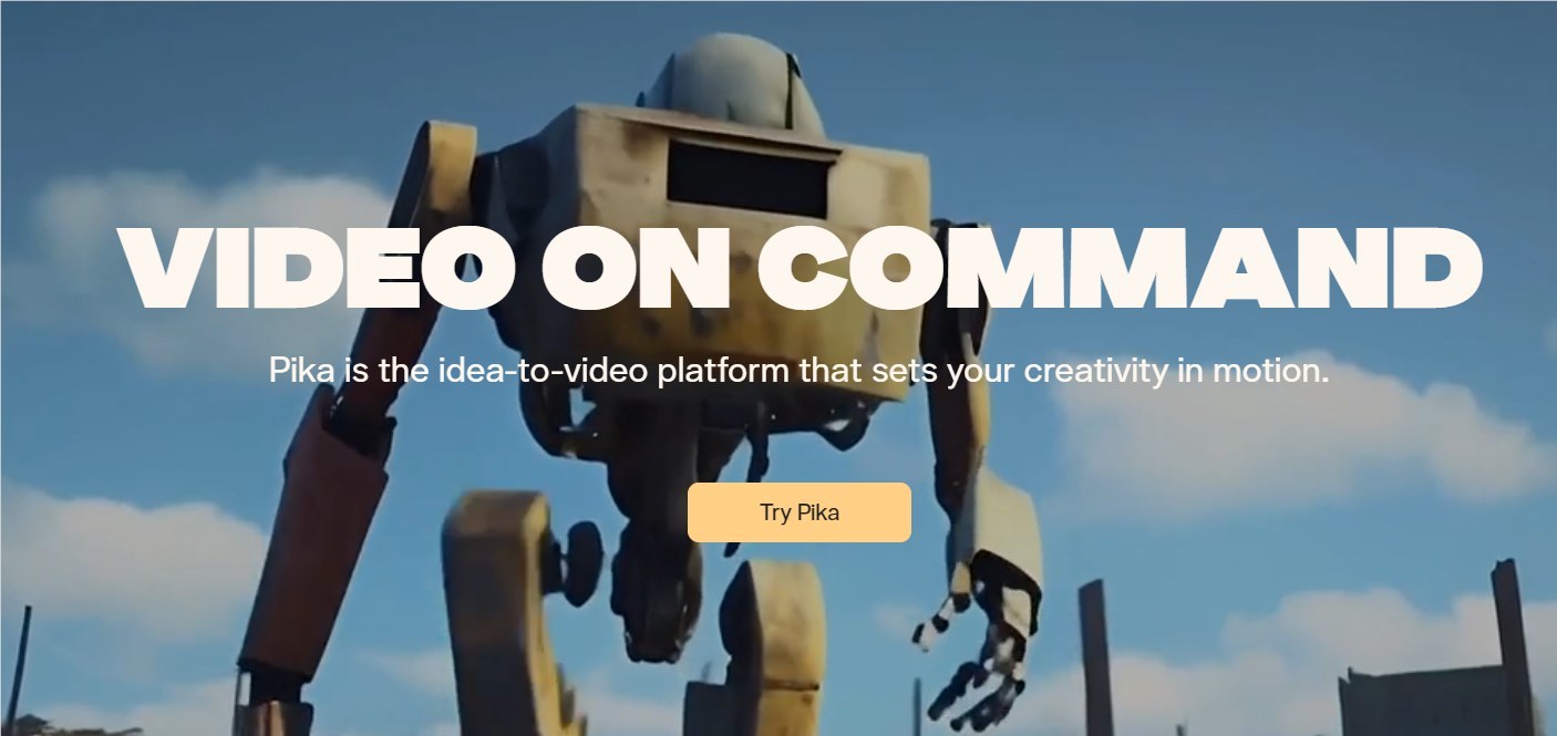 AI视频生成工具Pika Labs获8000万美元融资估值4.7亿美元