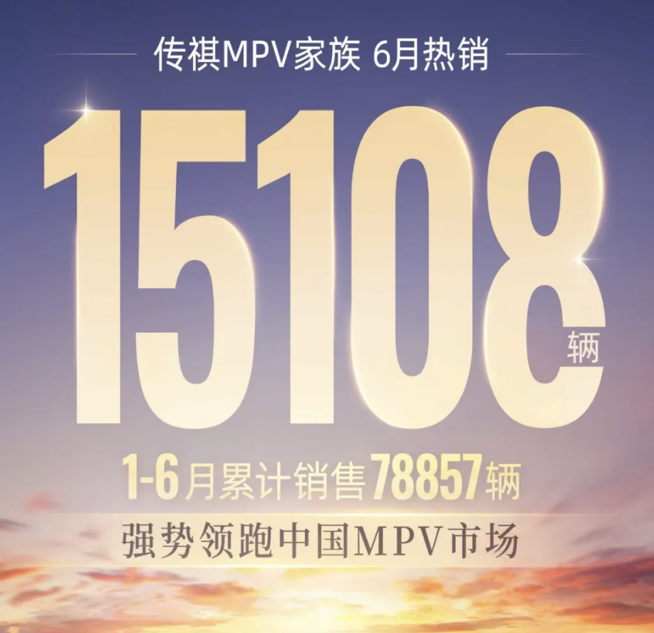 广汽集团6月销量16.35万辆，上半年销量下滑25%