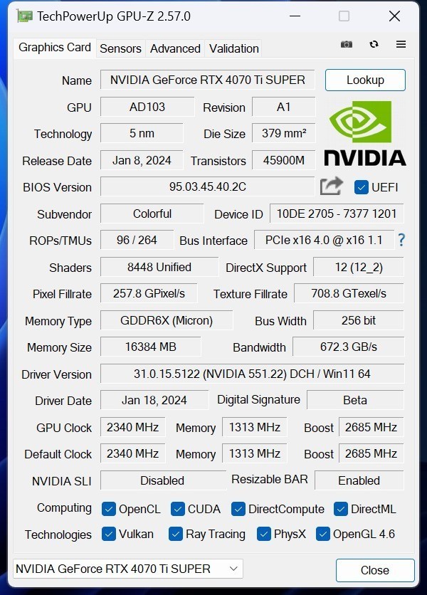 iGame RTX 4070 Ti SUPER火神显卡评测 80级水准 畅玩4K 3A游戏