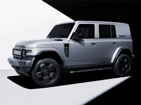 80后印象中的吉普车!全新奇瑞iCAR V23实车曝光:纯粹方盒子