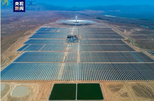 △位于摩洛哥的“一带一路”重点合作项目——努奥光热电站项目二期