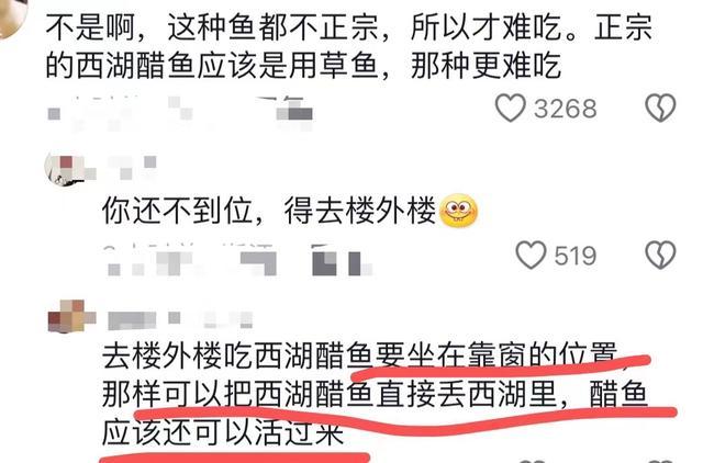 笑疯了！西湖醋鱼统一全国味蕾！就相当于含着醋直接追着鱼啃