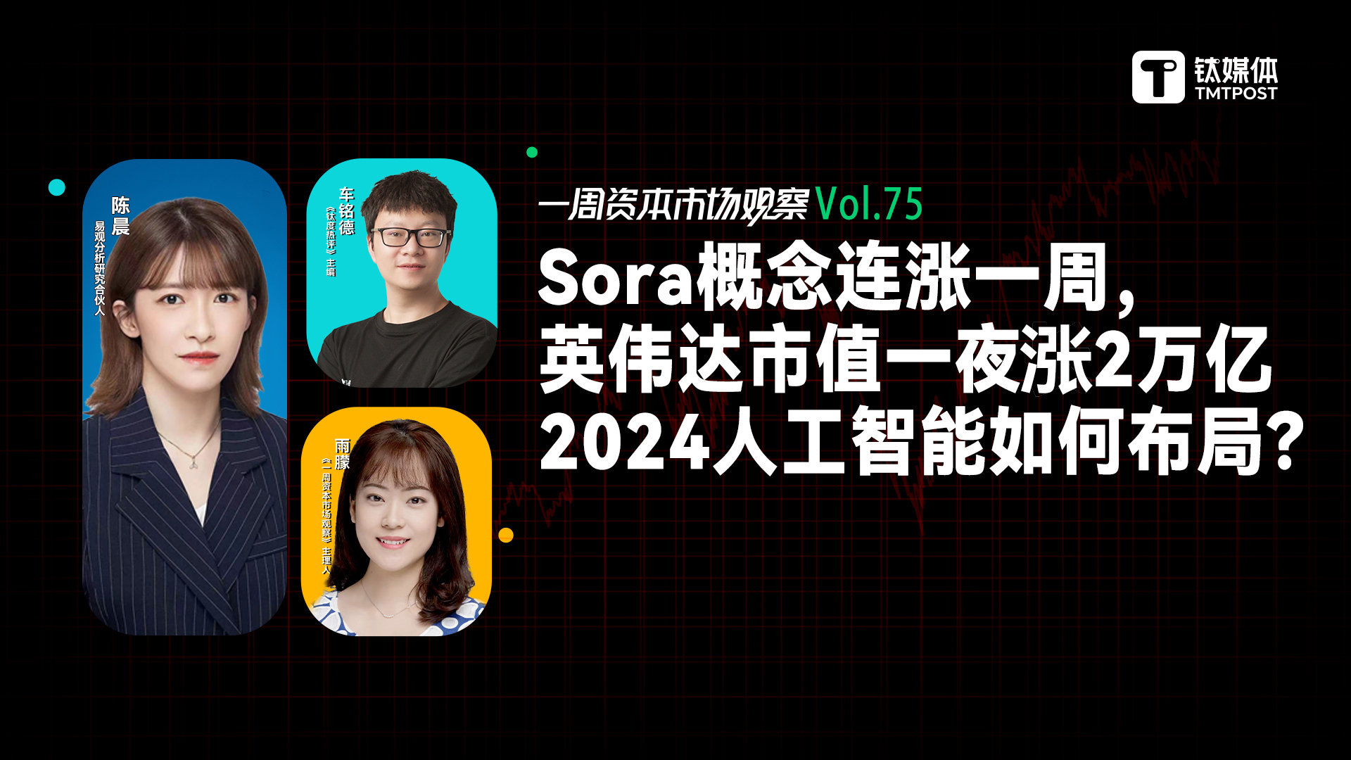 Sora概念连涨一周,英伟达市值一夜涨2万亿,2024人工智能如何布局?|一周资本市场观察_凤凰网