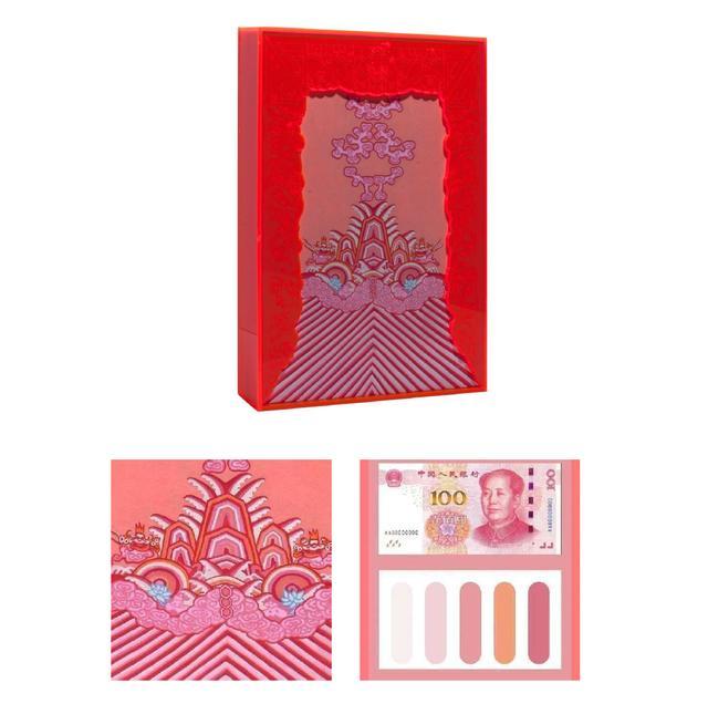 ▲ 上官煜典+巴山,《福山寿海01》 ,综合材料,31×41×5.5cm,2022