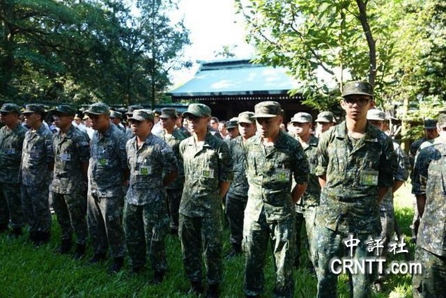 一年期义务役9月起基地训练,遭媒体爆“装备、干部都缺”。(中评社 资料照)