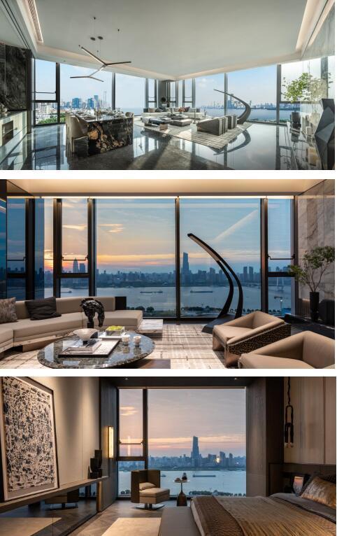 注:武汉101项目358㎡样板间实景图