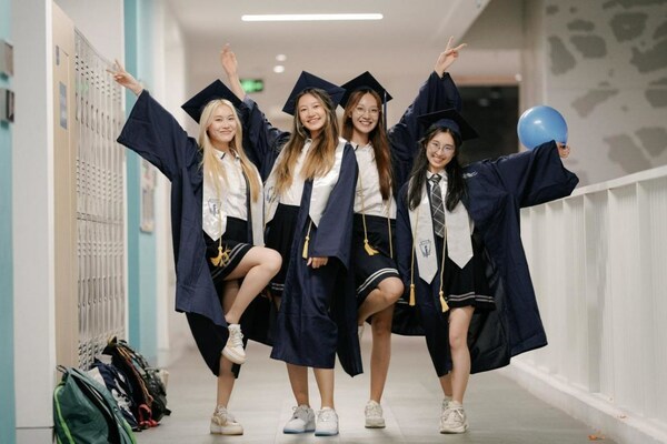 (中国·贝赛思国际学校2023届毕业生。资料图片)