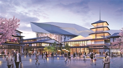 “平急两用”金海湖核心承载区效果图供图/平谷区委宣传部